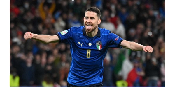 Jorginho liker den blå trøya